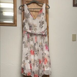 Torrid Floral Sleeveless Dress